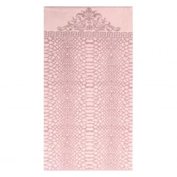 Полотенце махровое CLEANELLY Сарджэцца, 70х140см, розовый, 100% хлопок